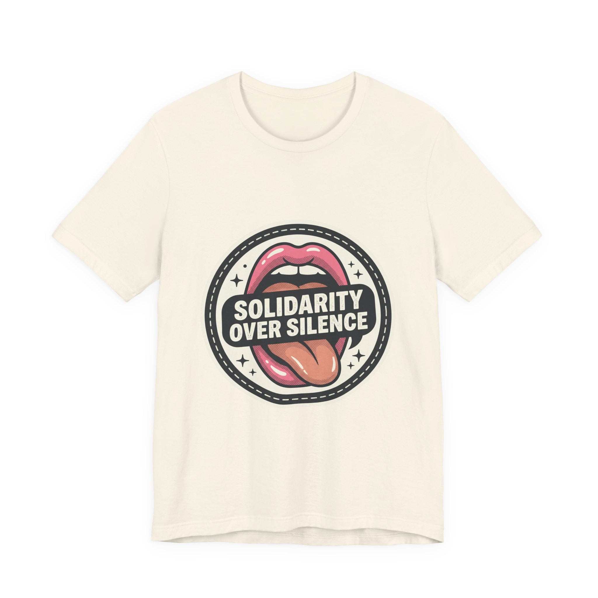 Solidarity Over Silence Tee | Design By CHENÈT
