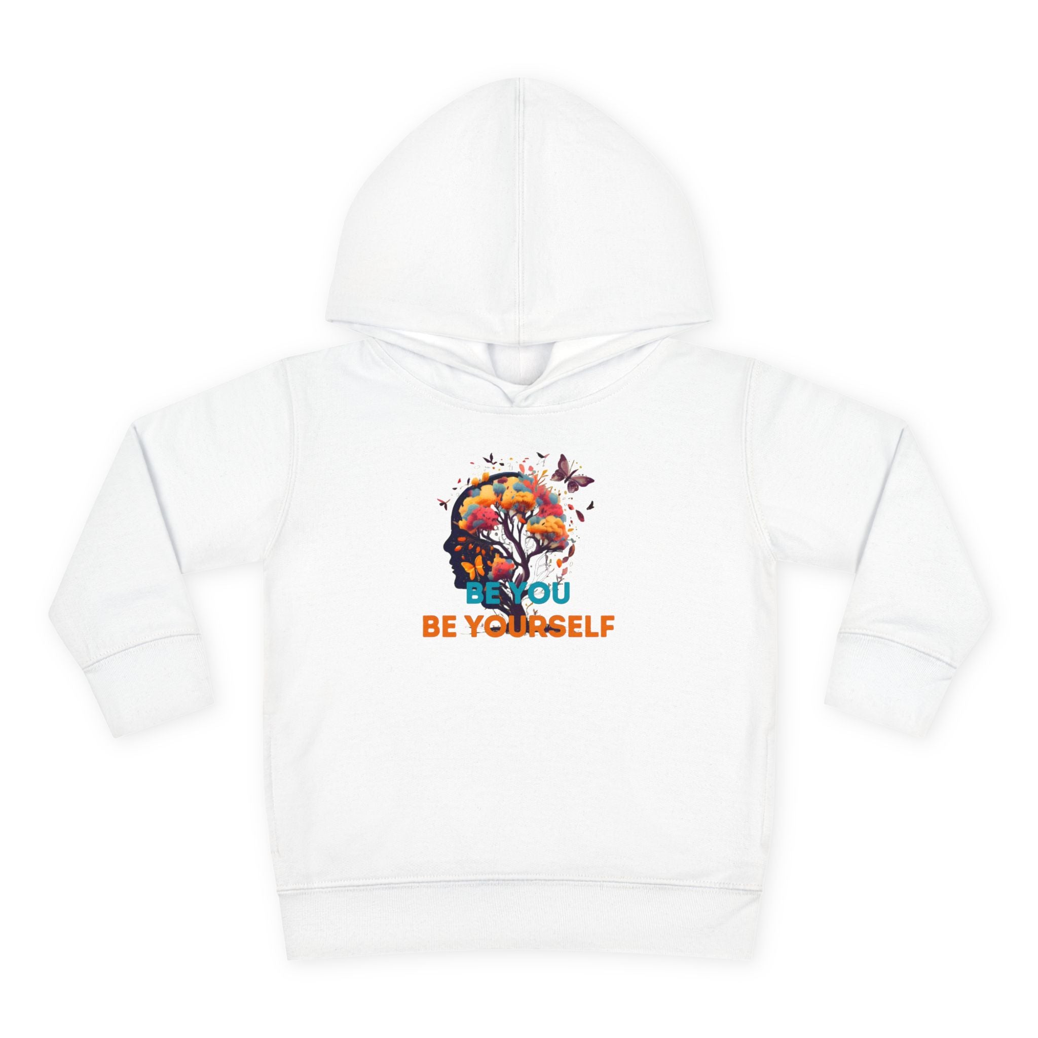 "BY-BY 1221  " Toddler Hoodie Colorful Tree Graphic Design by CHENÈT