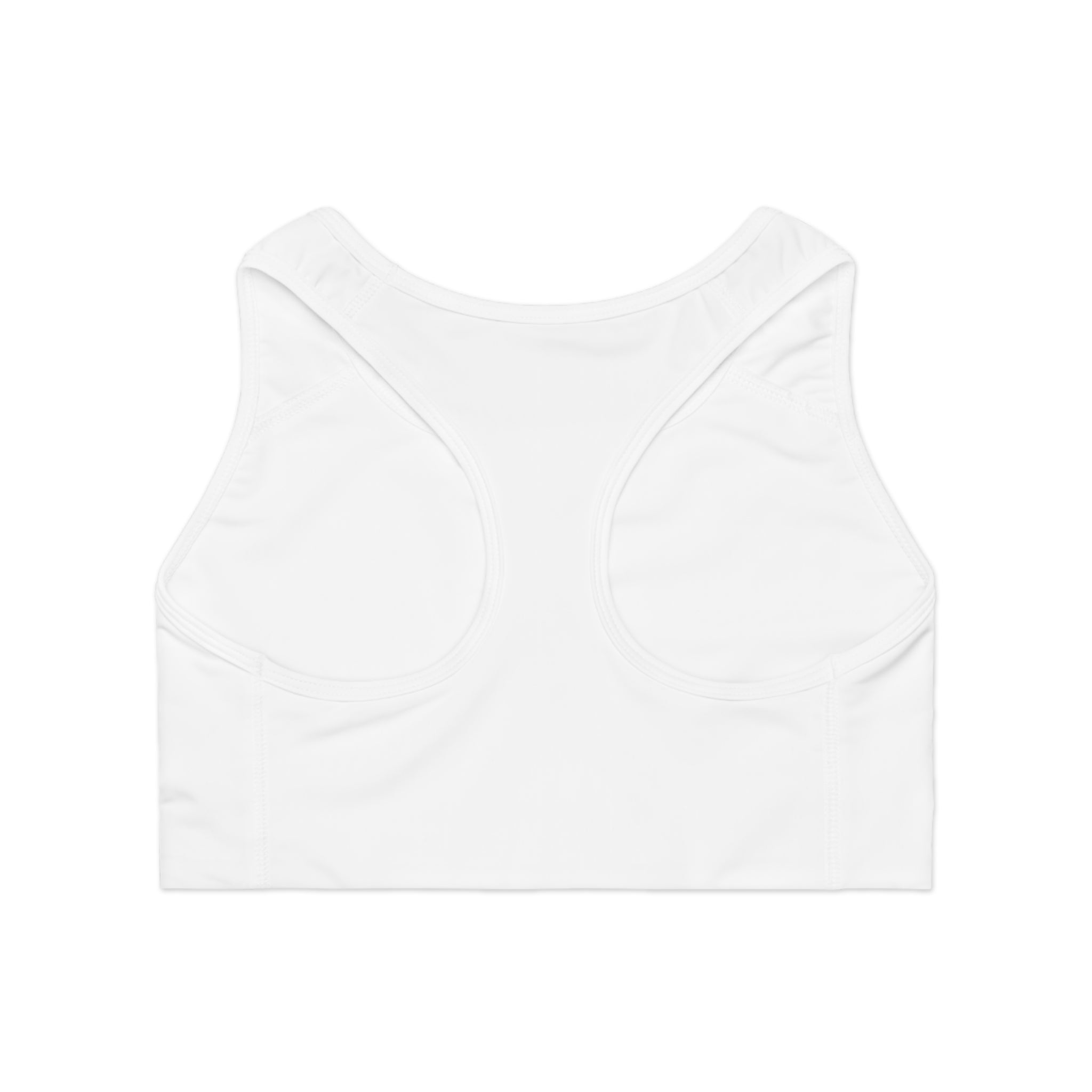 "GRATITID 0895" Sports Bra — Motivational Activewear Crop Design By CHENÈT