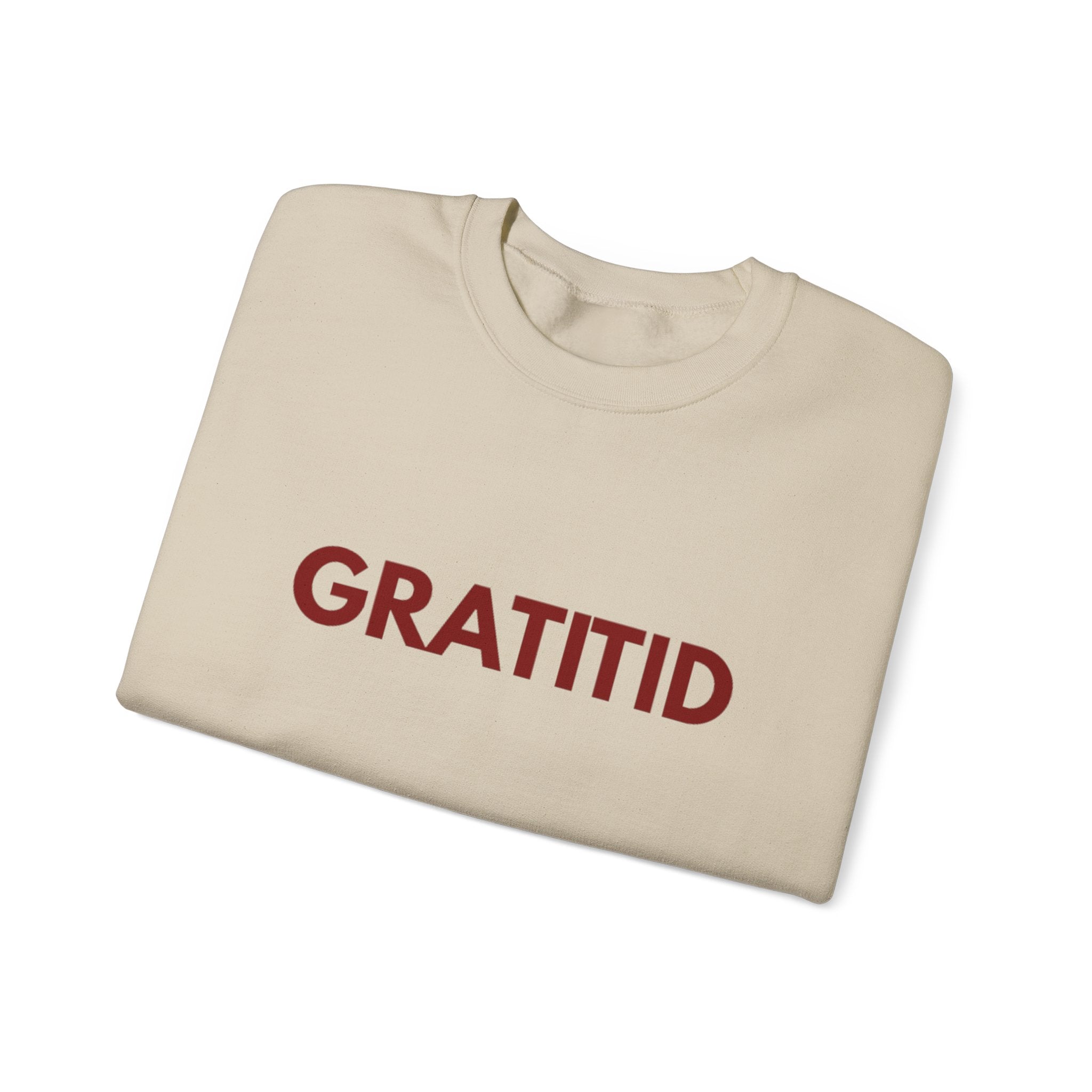 "GRATITID 1012" Crewneck Sweatshirt - Design by CHENÈT