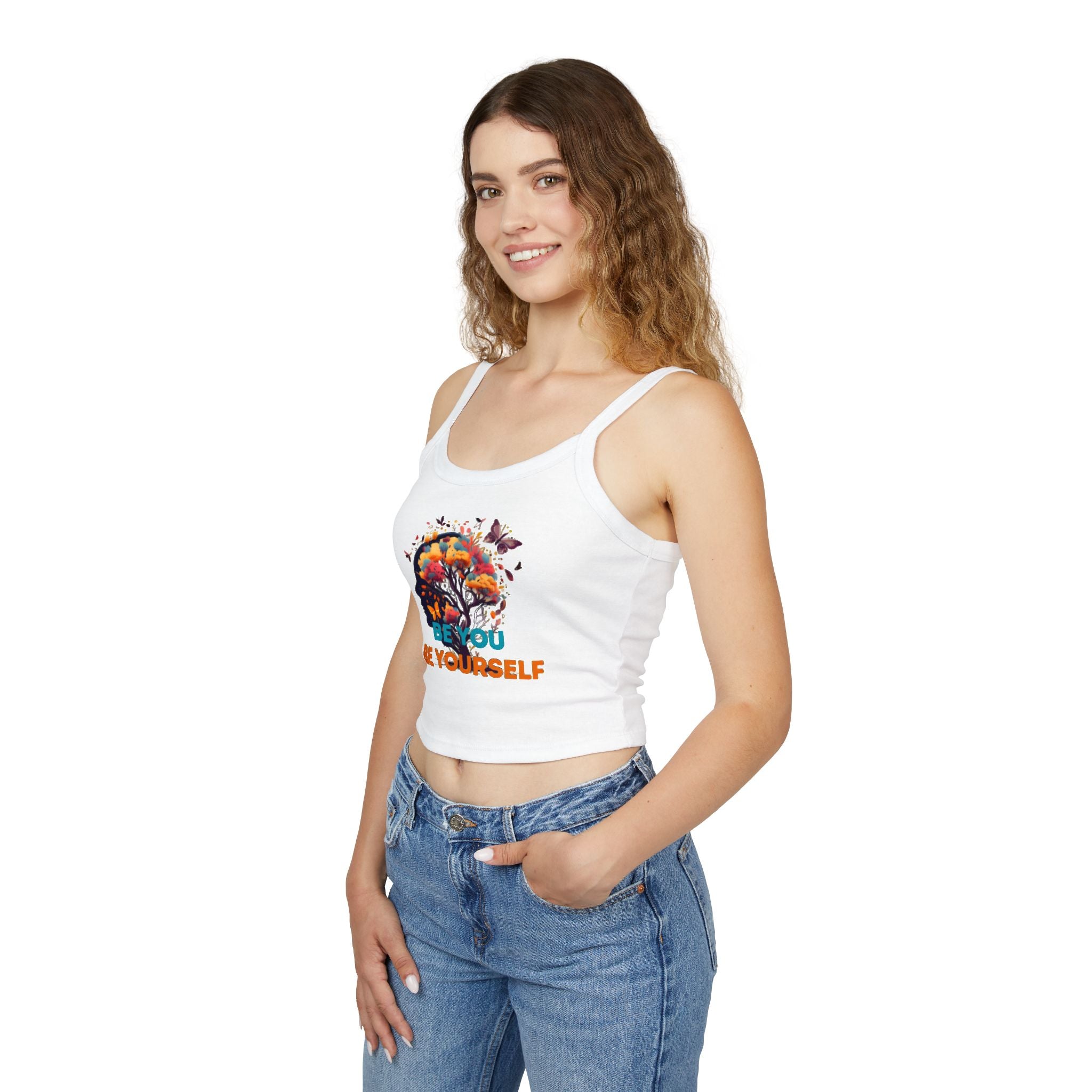 "BY-BY" Women's Spaghetti Strap Tank Top
