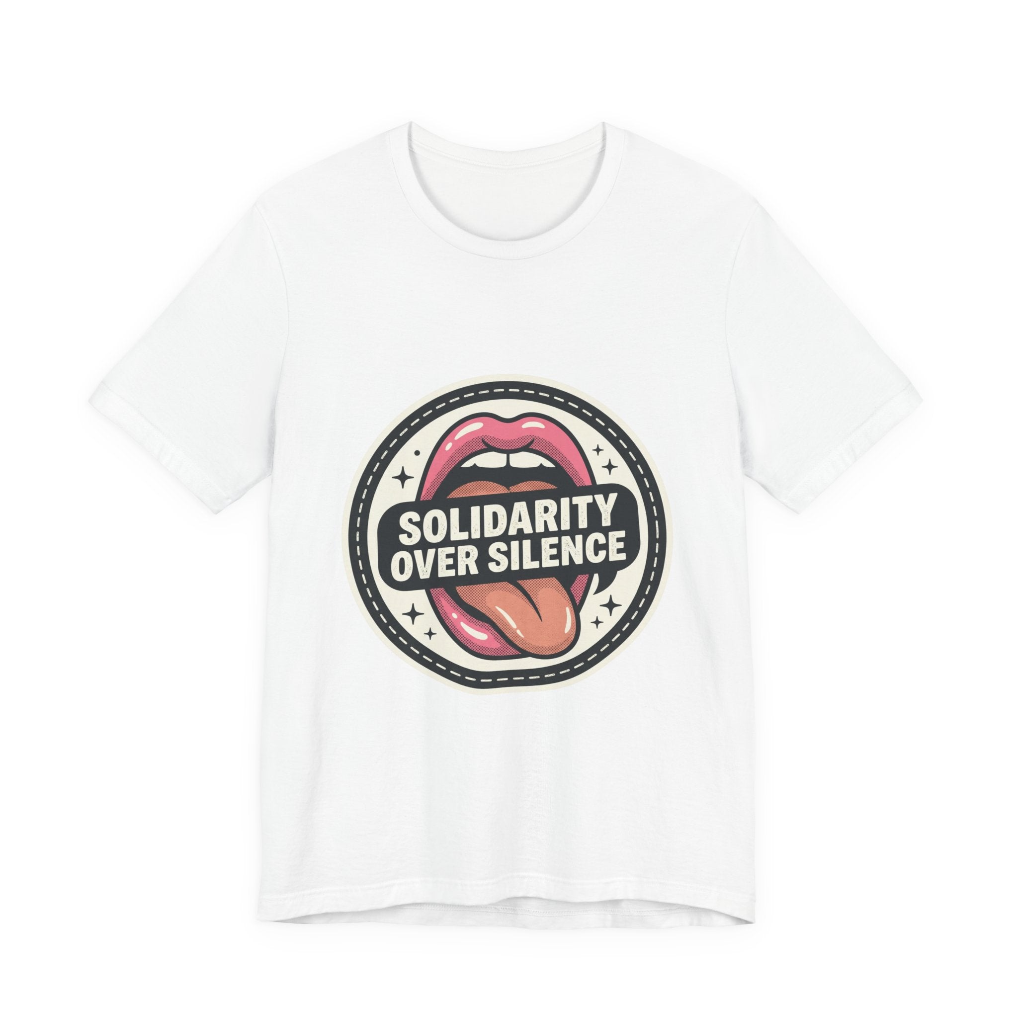 Solidarity Over Silence Tee | Design By CHENÈT