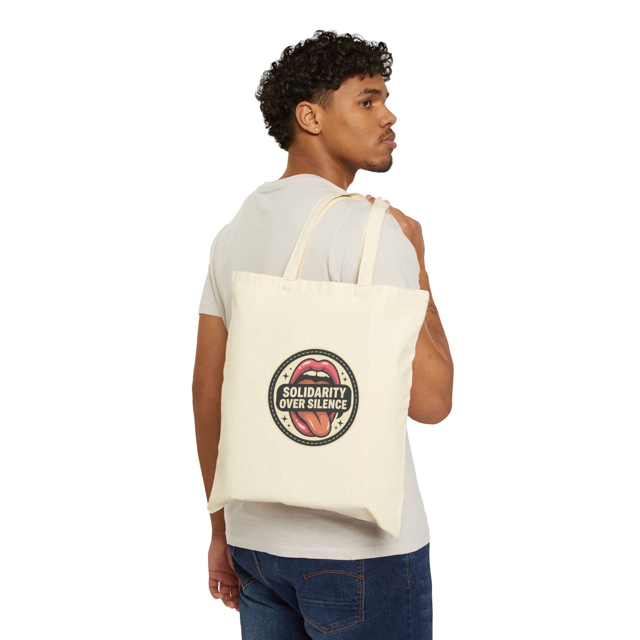 Solidarity Over Silence Tote Bag | Design By CHENÈT