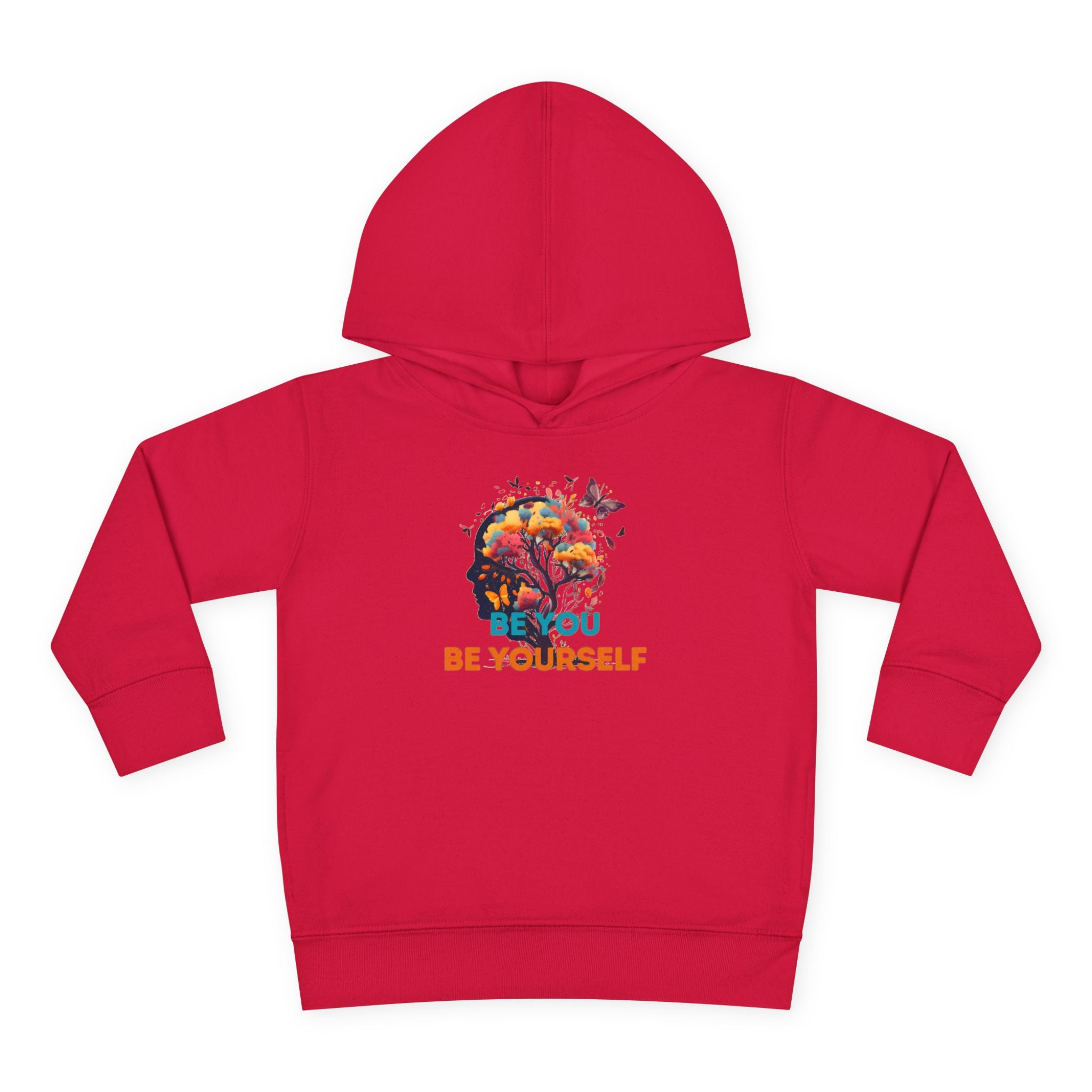 "BY-BY 1221  " Toddler Hoodie Colorful Tree Graphic Design by CHENÈT