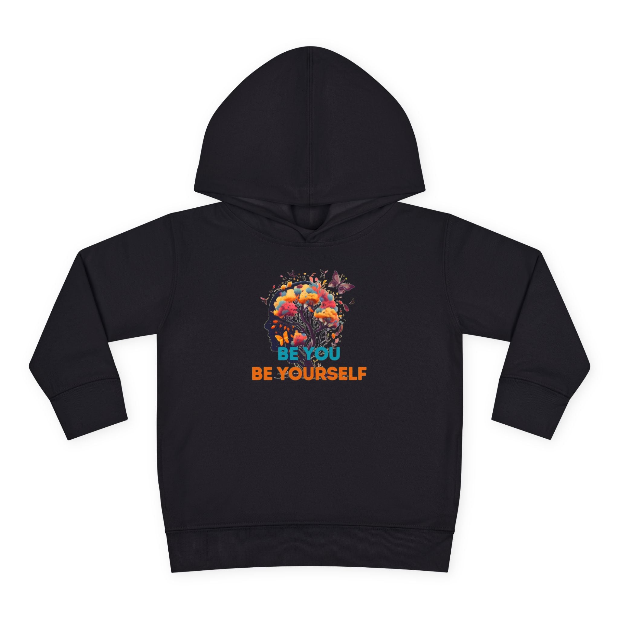 "BY-BY 1221  " Toddler Hoodie Colorful Tree Graphic Design by CHENÈT