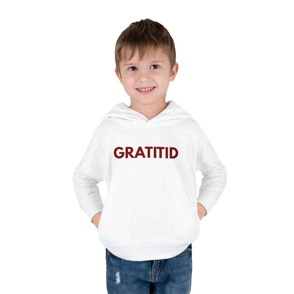 "GRATITID 1012 " Toddler Hoodie Design by CHENÈT