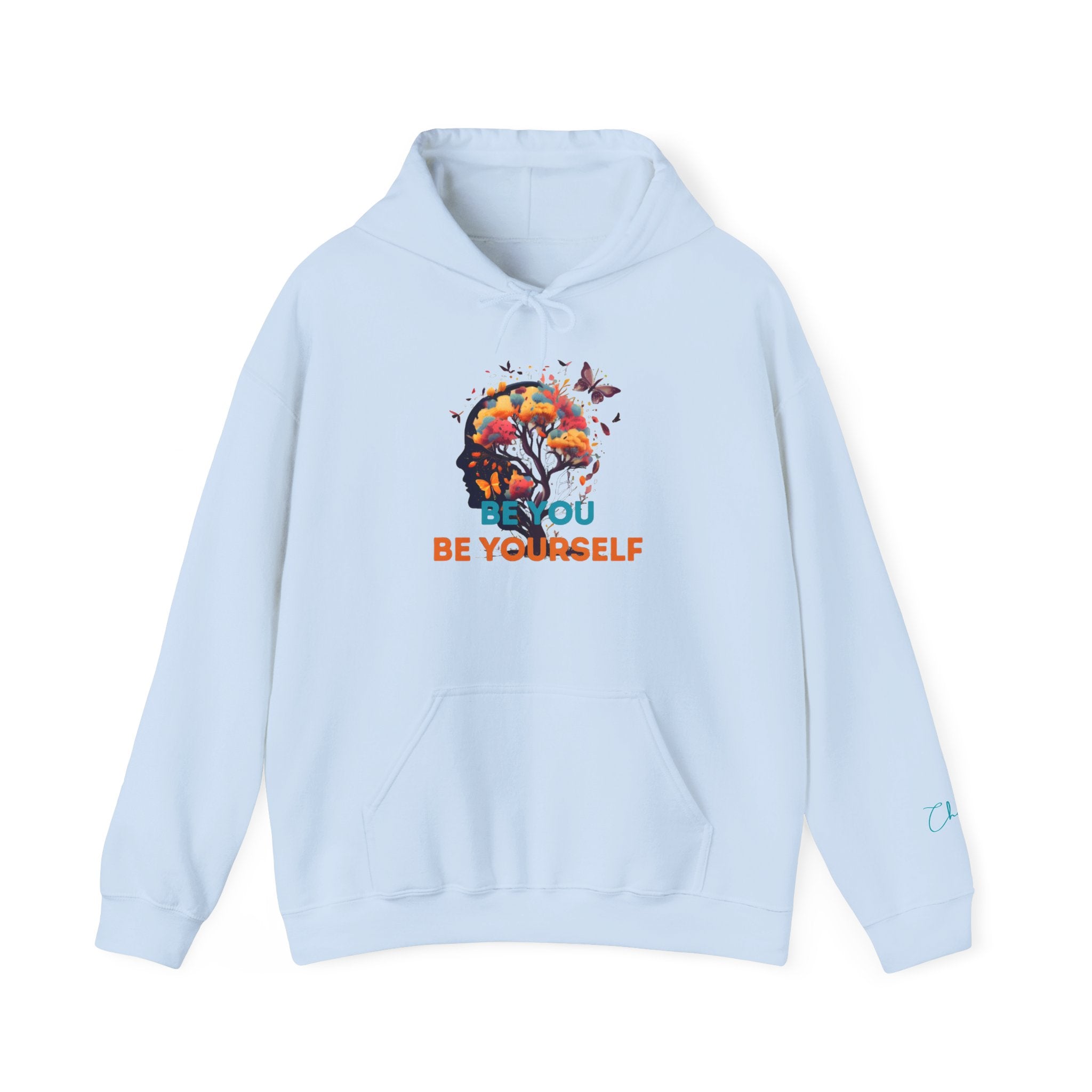 "BY-BY" Hoodie - Unisex Colorful Tree Graphic Design by CHENÈT