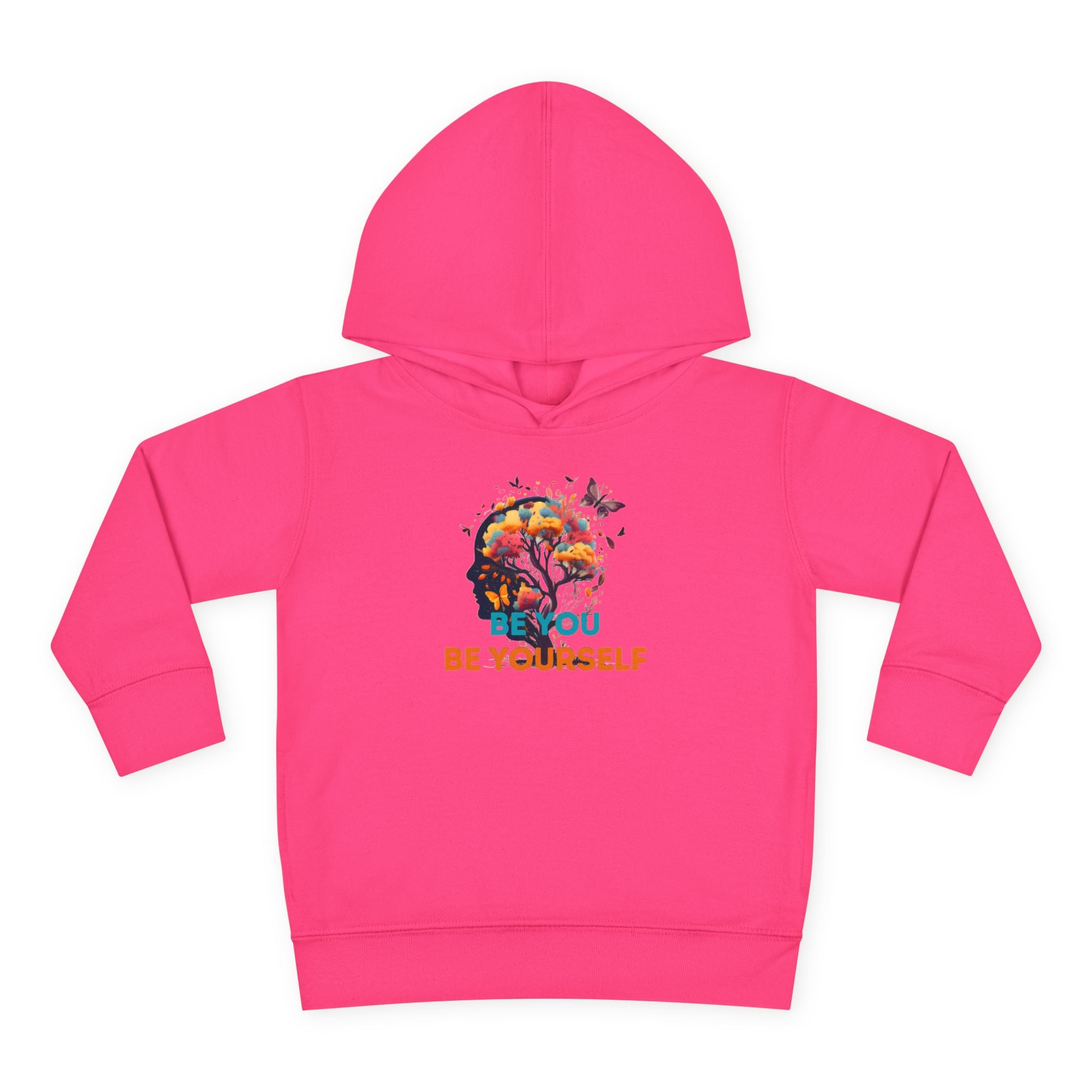 "BY-BY 1221  " Toddler Hoodie Colorful Tree Graphic Design by CHENÈT