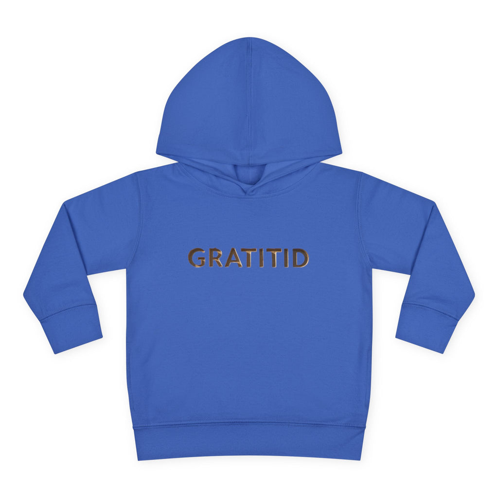 "GRATITID 1221 " Toddler Hoodie Design by CHENÈT