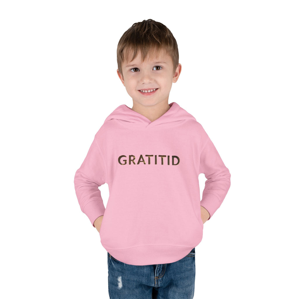 "GRATITID 1221 " Toddler Hoodie Design by CHENÈT