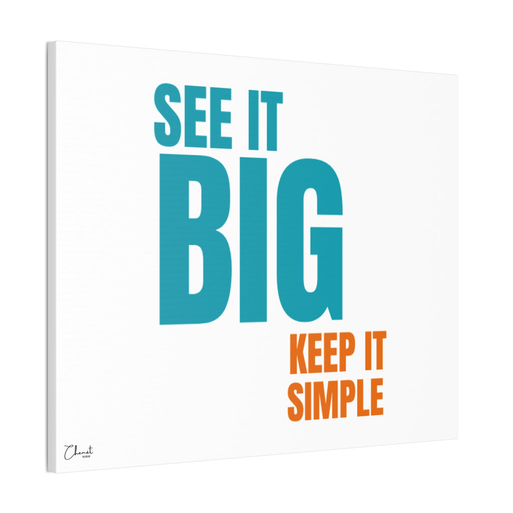 SIB-KIS Motivational Canvas Art Design By CHENÈT