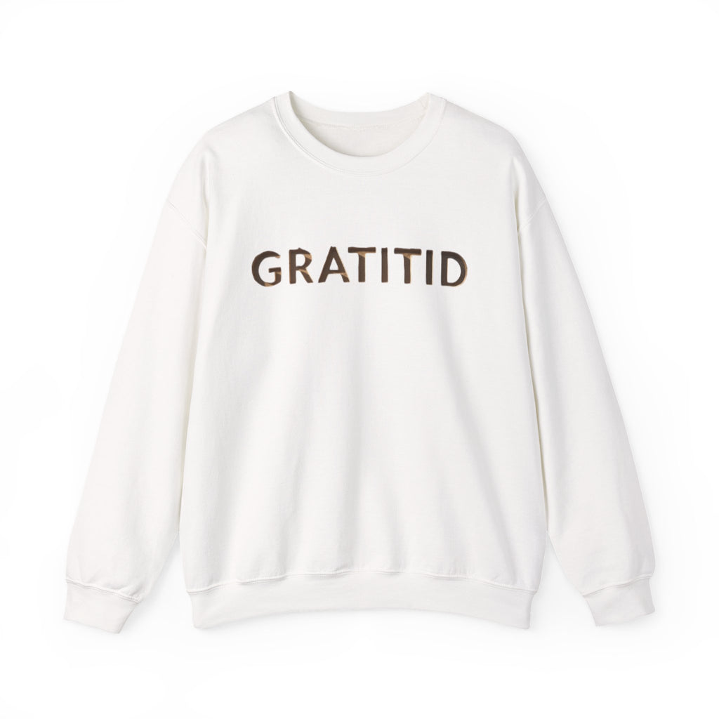"GRATITID 1221" Crewneck Sweatshirt - Design by CHENÈT