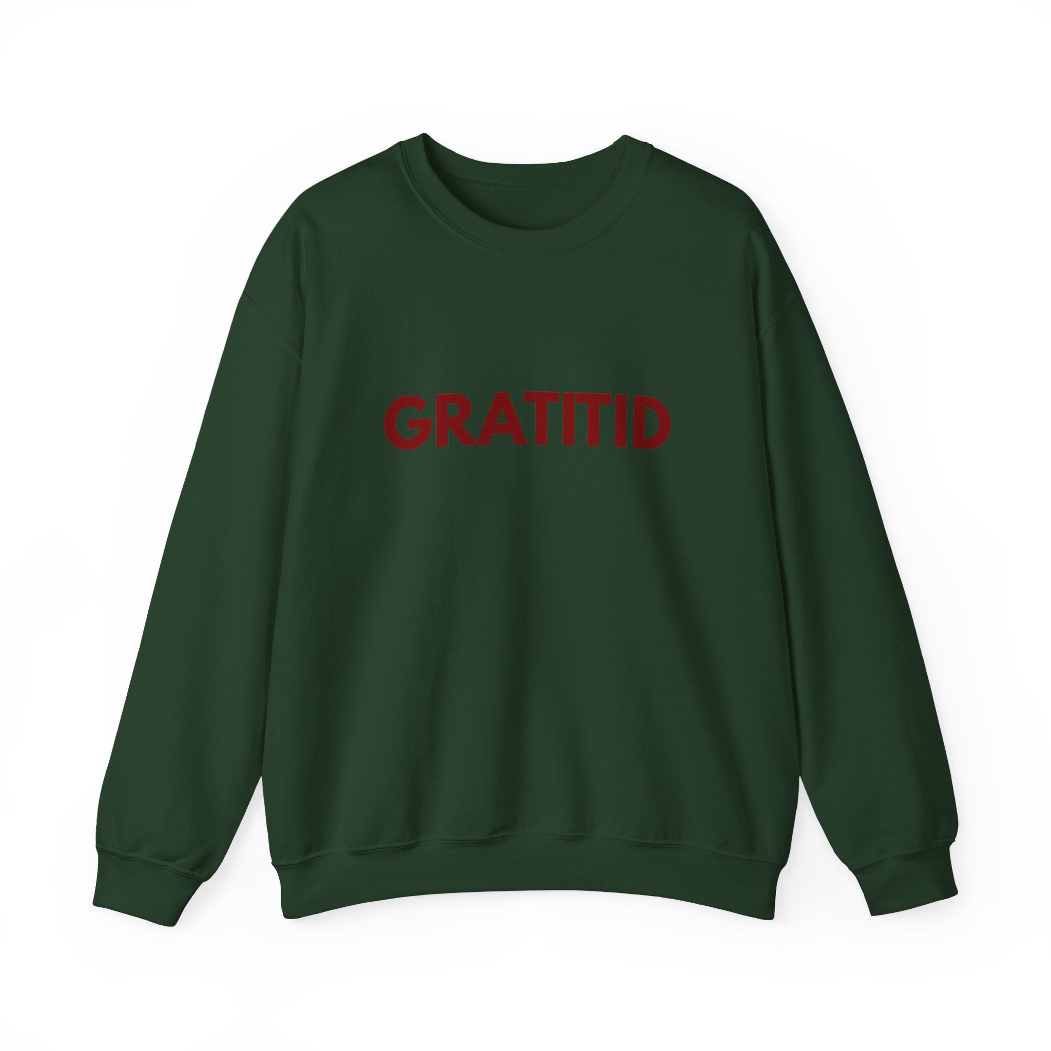 "GRATITID 1012" Crewneck Sweatshirt - Design by CHENÈT