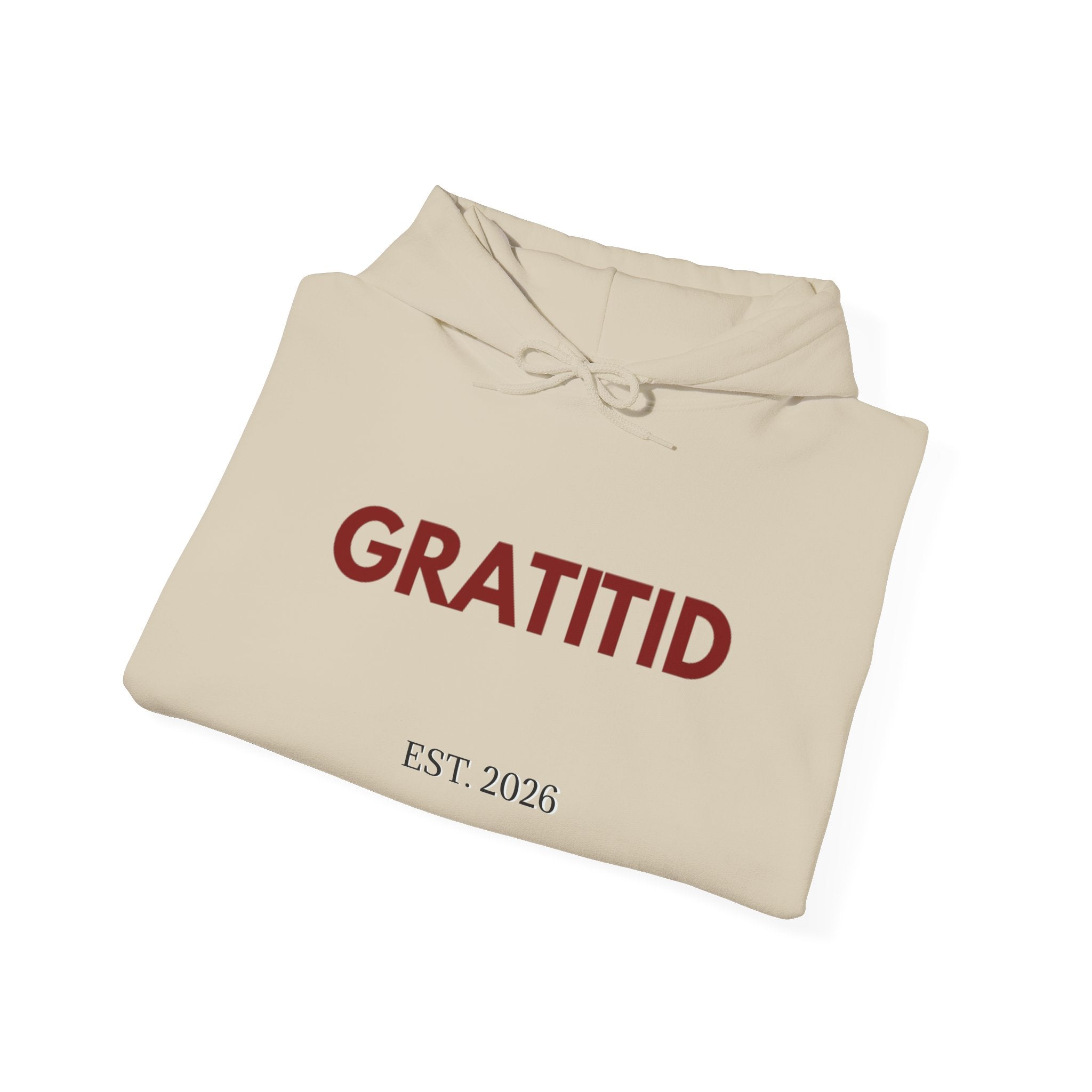 "GRATITID 1012" Hoodie - Unisex Heavy Blend Design by CHENÈT