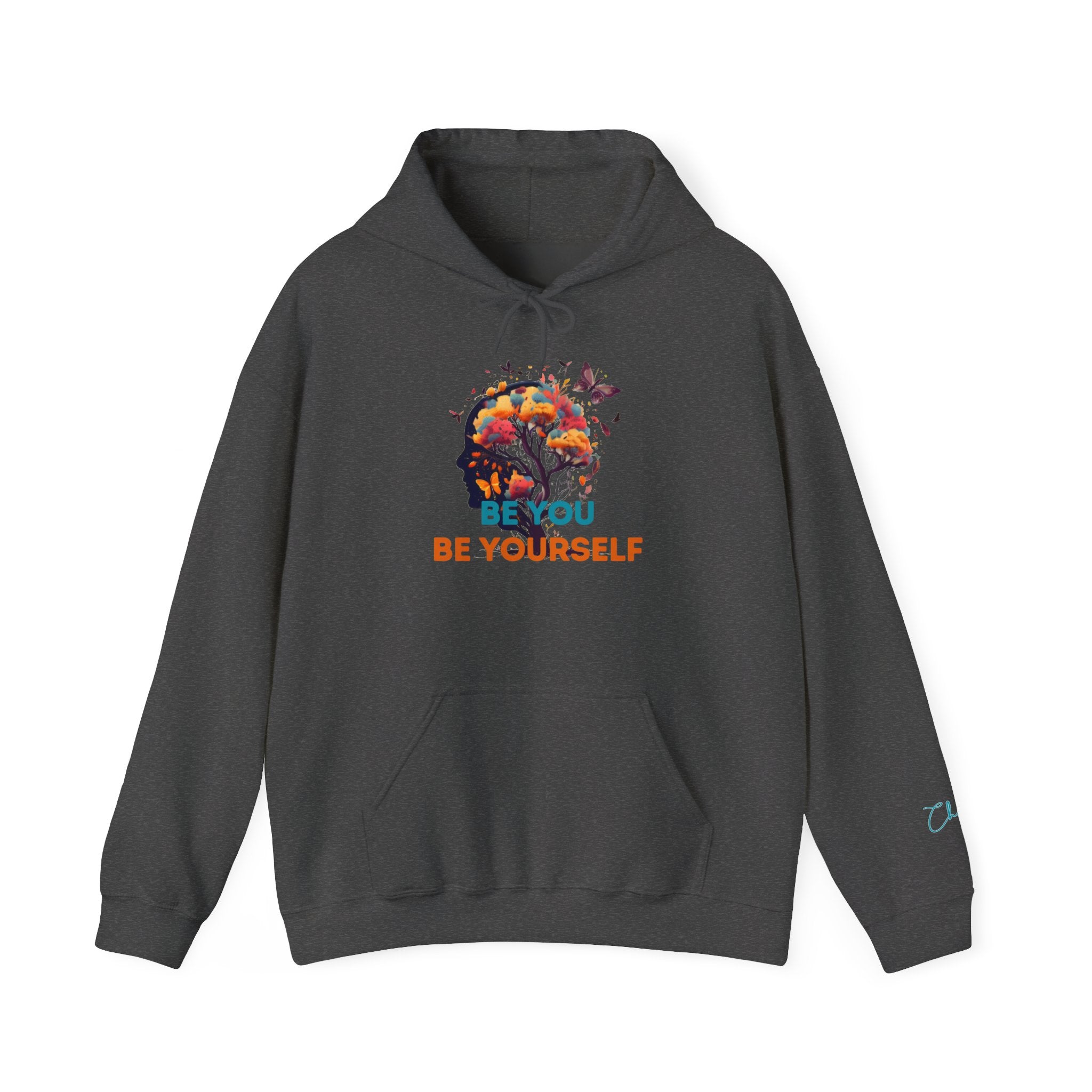 "BY-BY" Hoodie - Unisex Colorful Tree Graphic Design by CHENÈT