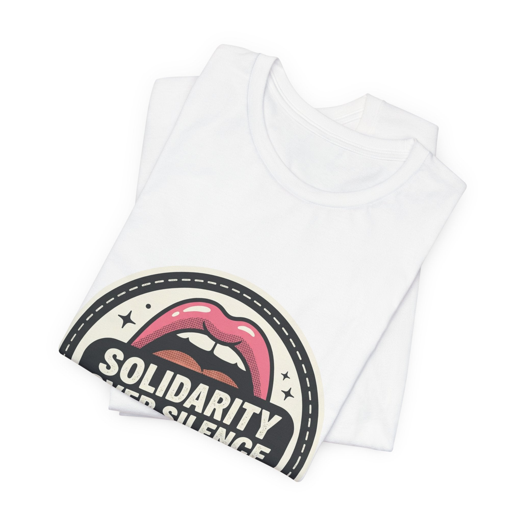 Solidarity Over Silence Tee | Design By CHENÈT