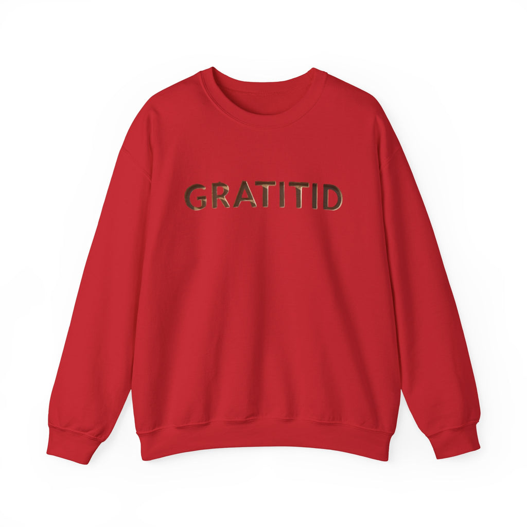 "GRATITID 1221" Crewneck Sweatshirt - Design by CHENÈT