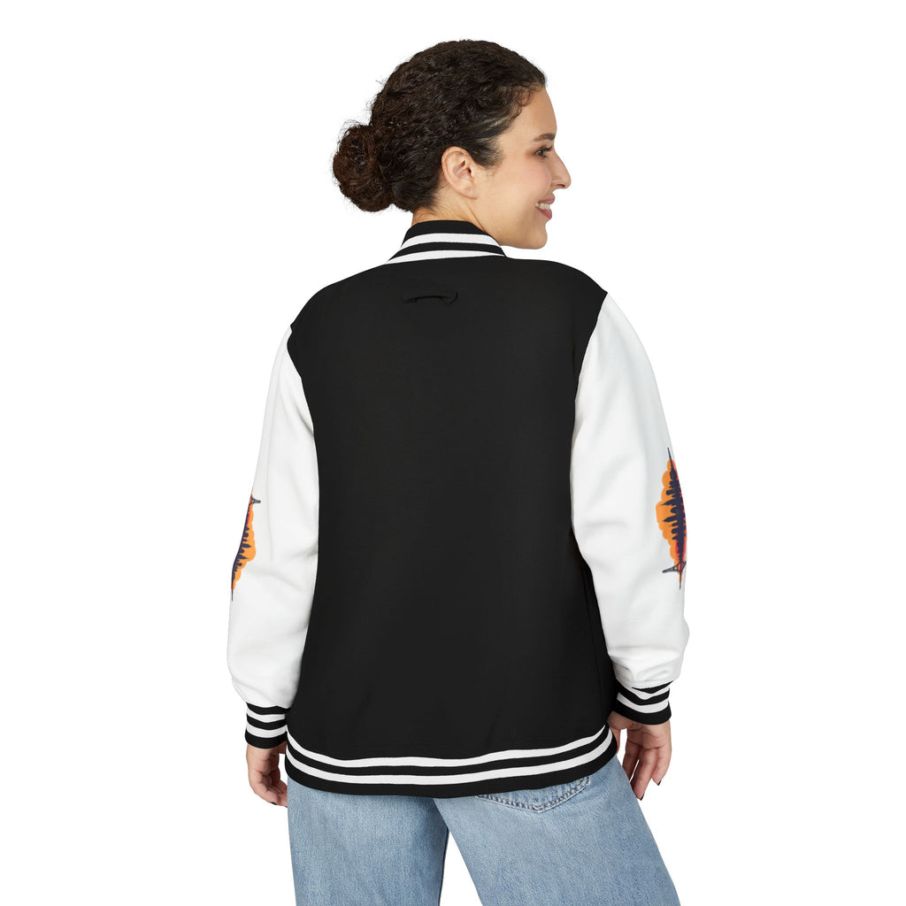 SIB-KIS Unisex Heavyweight Letterman Jacket Design by CHENÈT