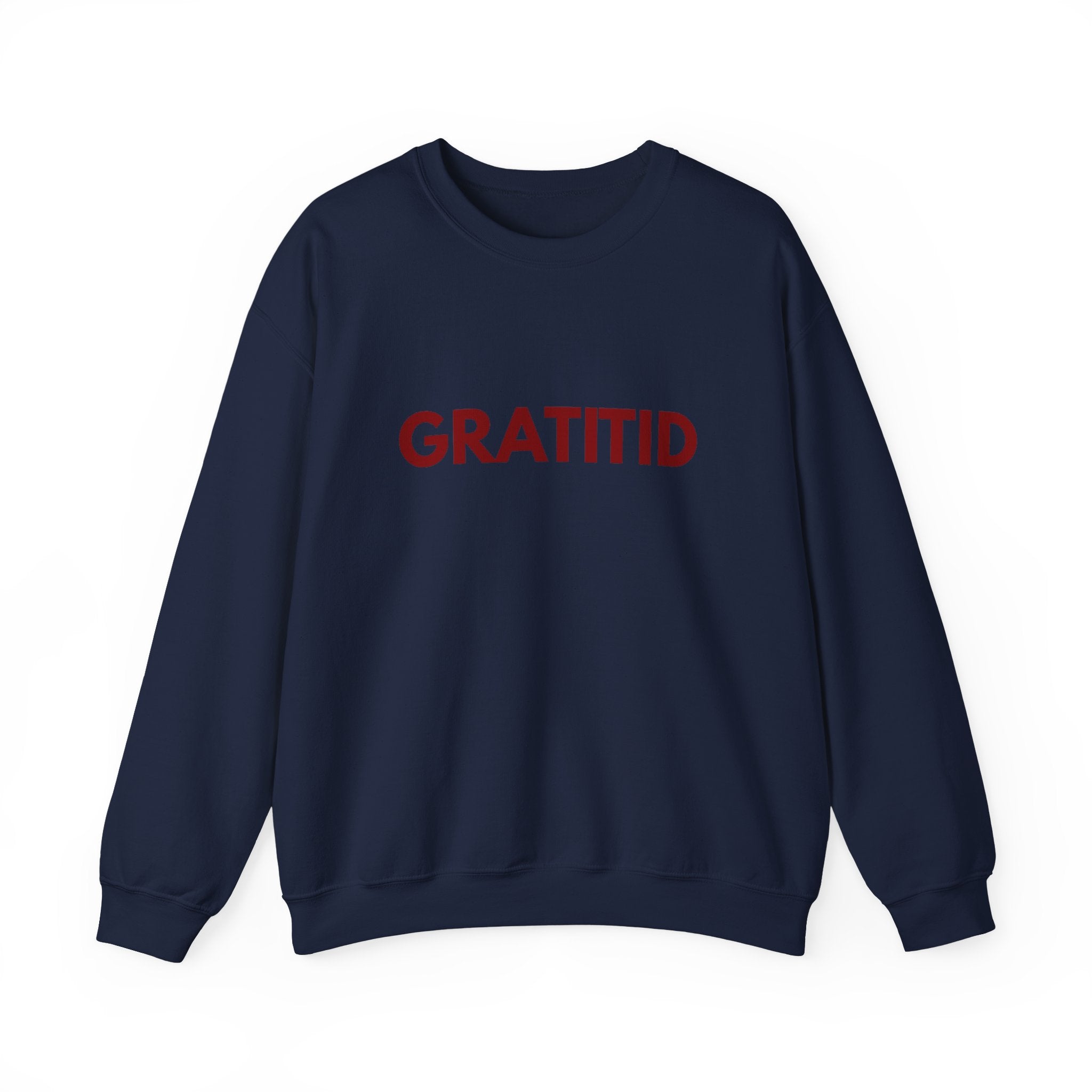 "GRATITID 1012" Crewneck Sweatshirt - Design by CHENÈT