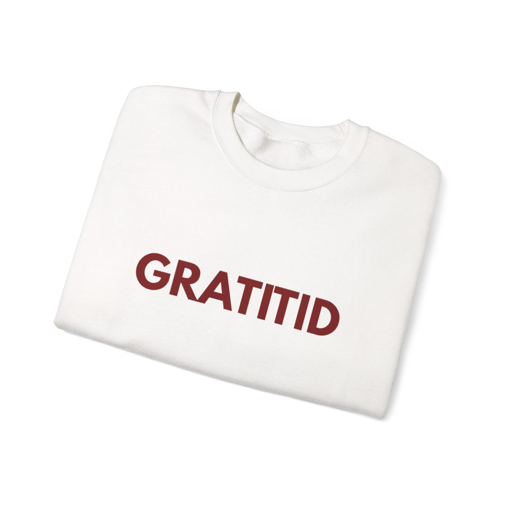 "GRATITID 1012" Crewneck Sweatshirt - Design by CHENÈT