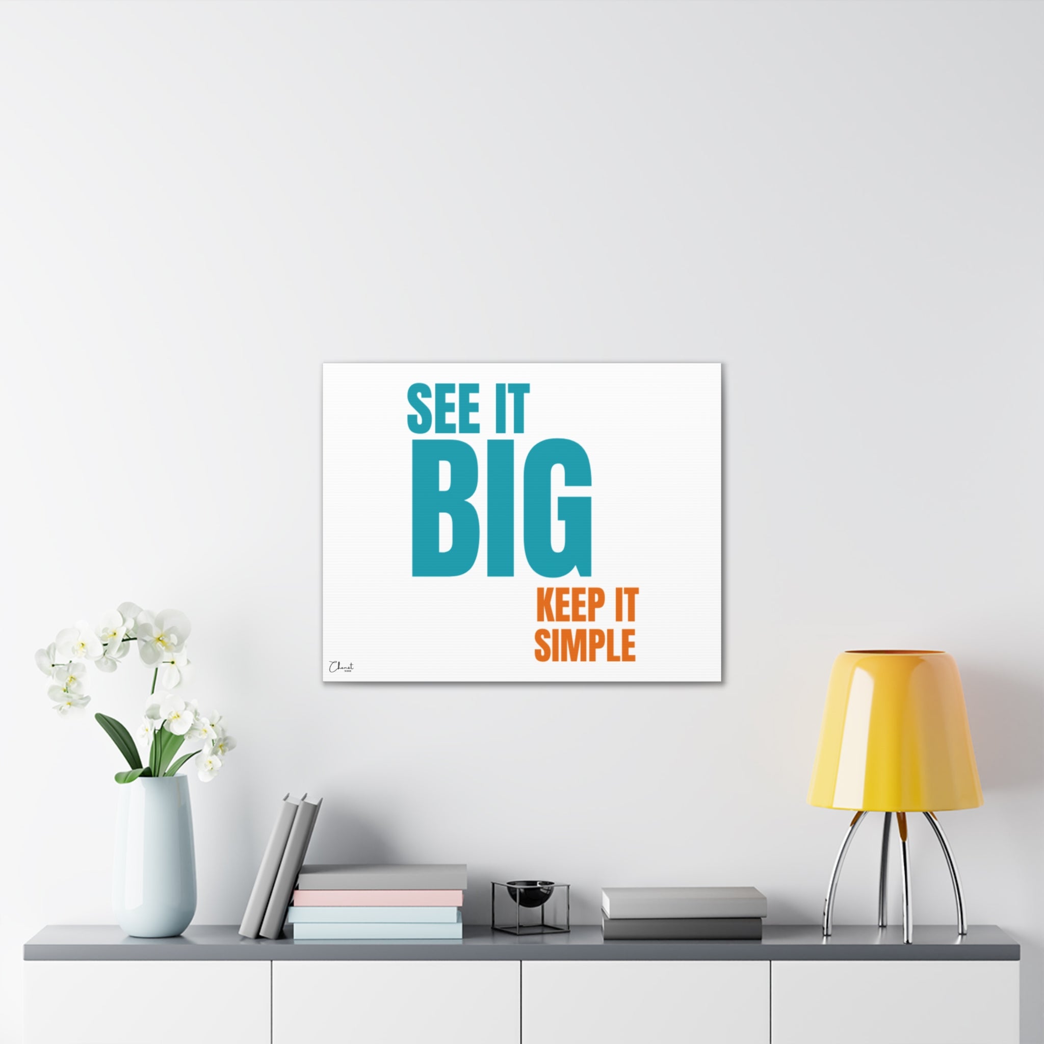 SIB-KIS Motivational Canvas Art Design By CHENÈT