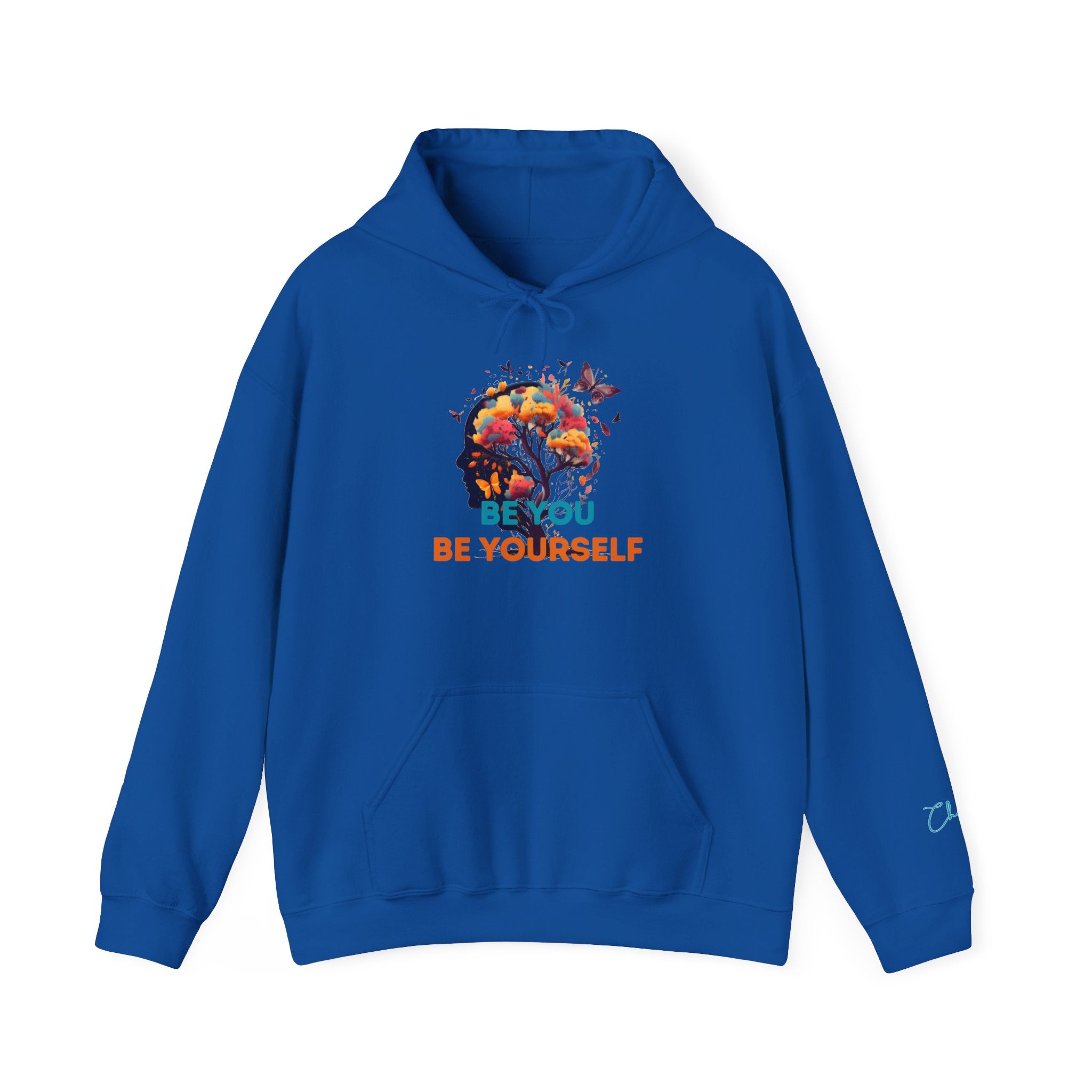 "BY-BY" Hoodie - Unisex Colorful Tree Graphic Design by CHENÈT